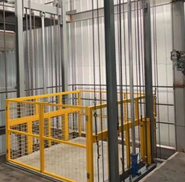 佛山导轨式升降机一般加工周期